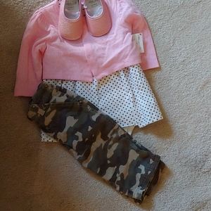 Dress for princess camo for the rugged days!